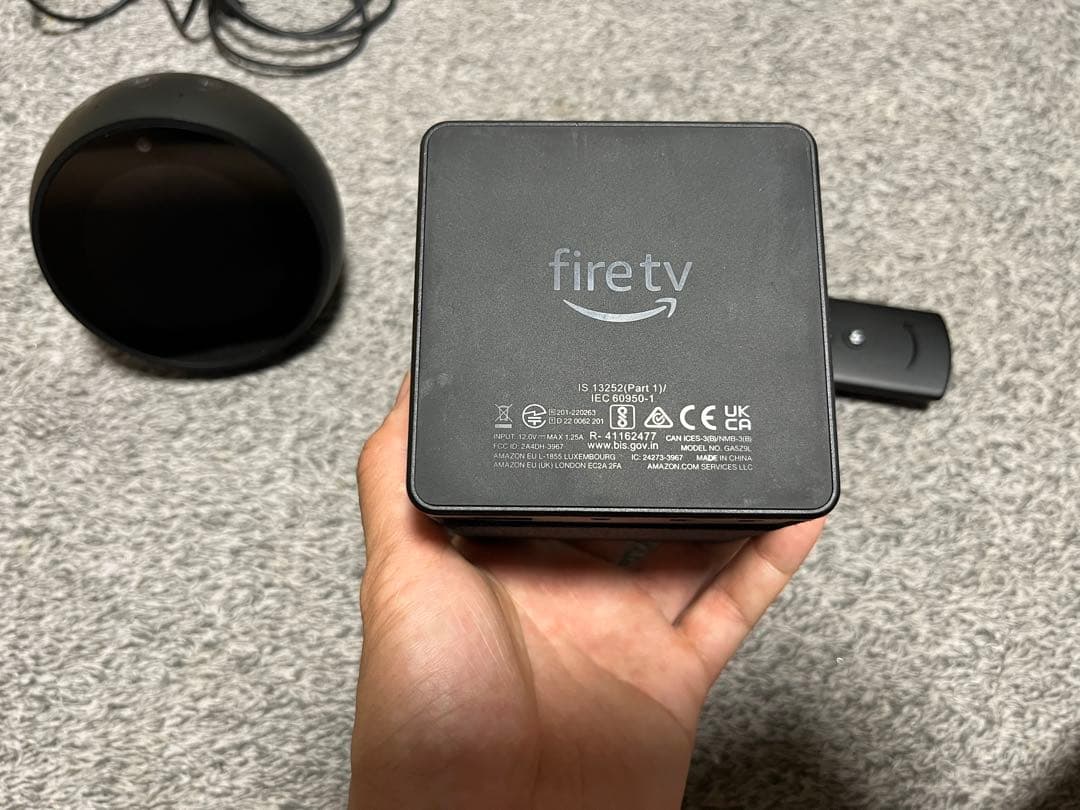 fire tv cube 第3世代 + Echo spot VN94DQ セット