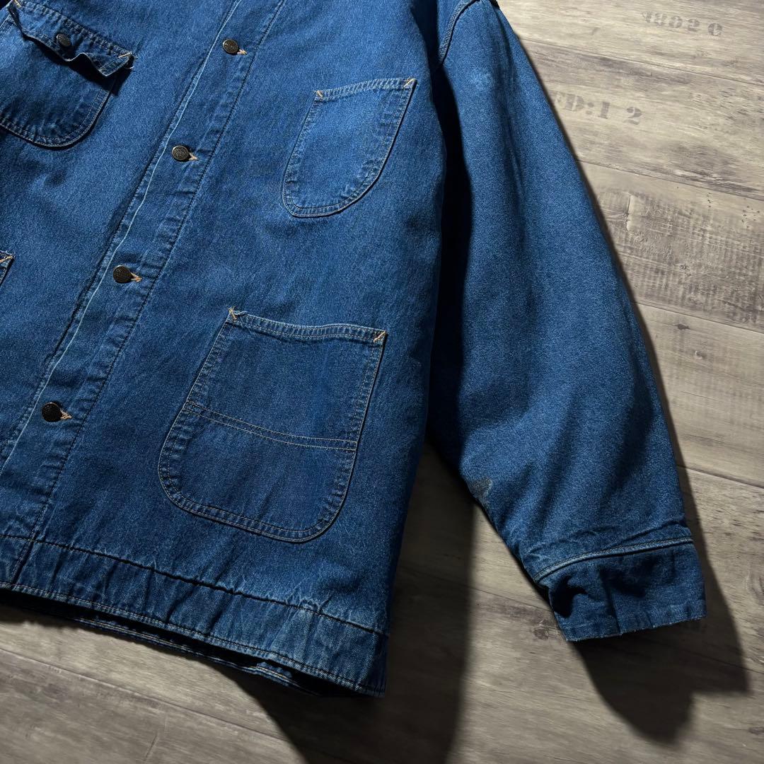 80s90sシアーズSears ROEBUCKSデニムカバーオールビンテージ古着