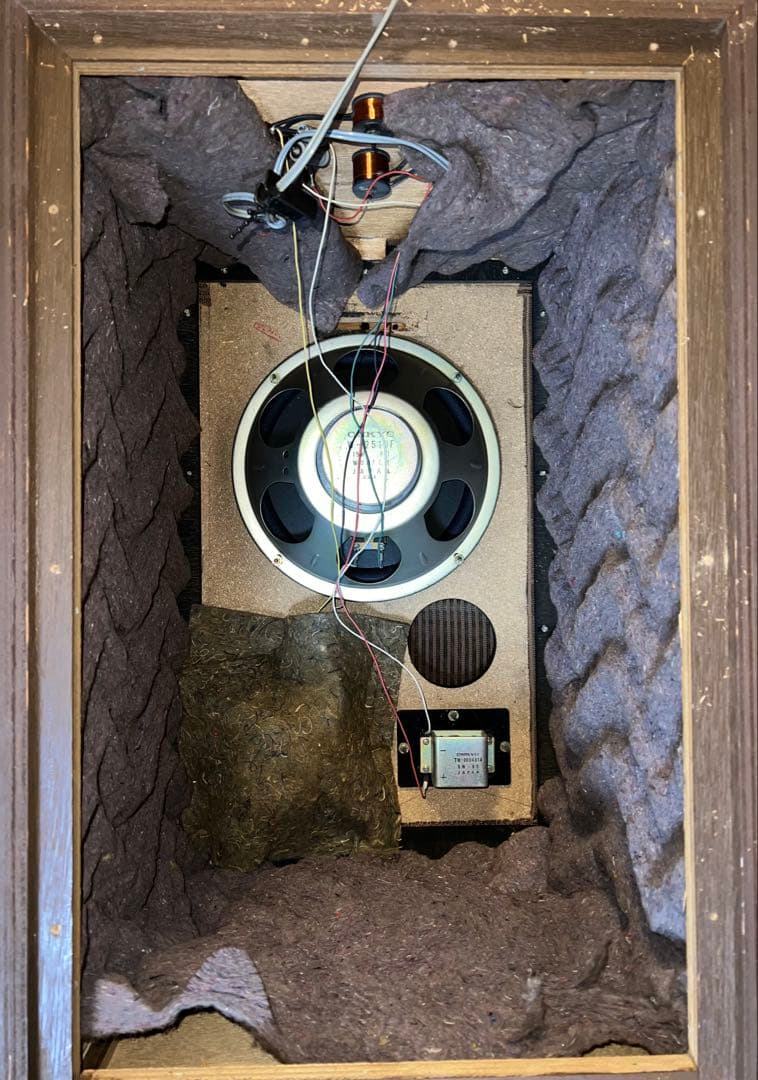 ONKYO 4チャンネルサラウンドスピーカー　木製フレーム