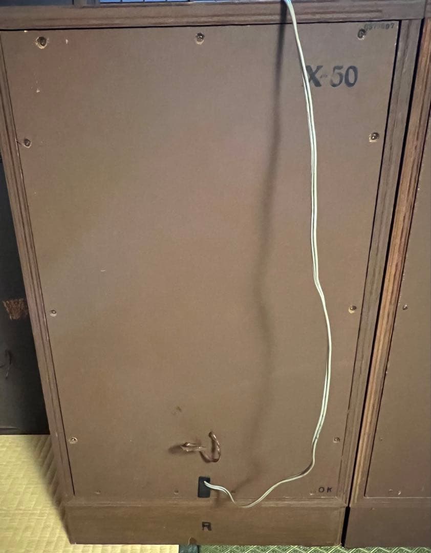 ONKYO 4チャンネルサラウンドスピーカー　木製フレーム