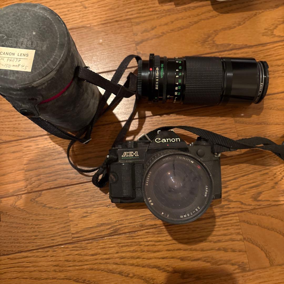 Canon AE-1 フィルムカメラ レンズ付き動作確認なし