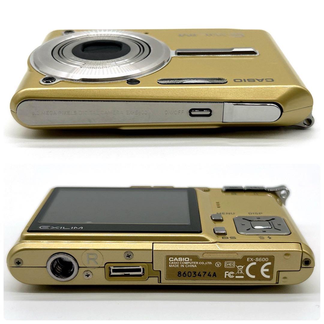 CASIO カシオ EXILIM EX-S600 ゴールド デジカメ