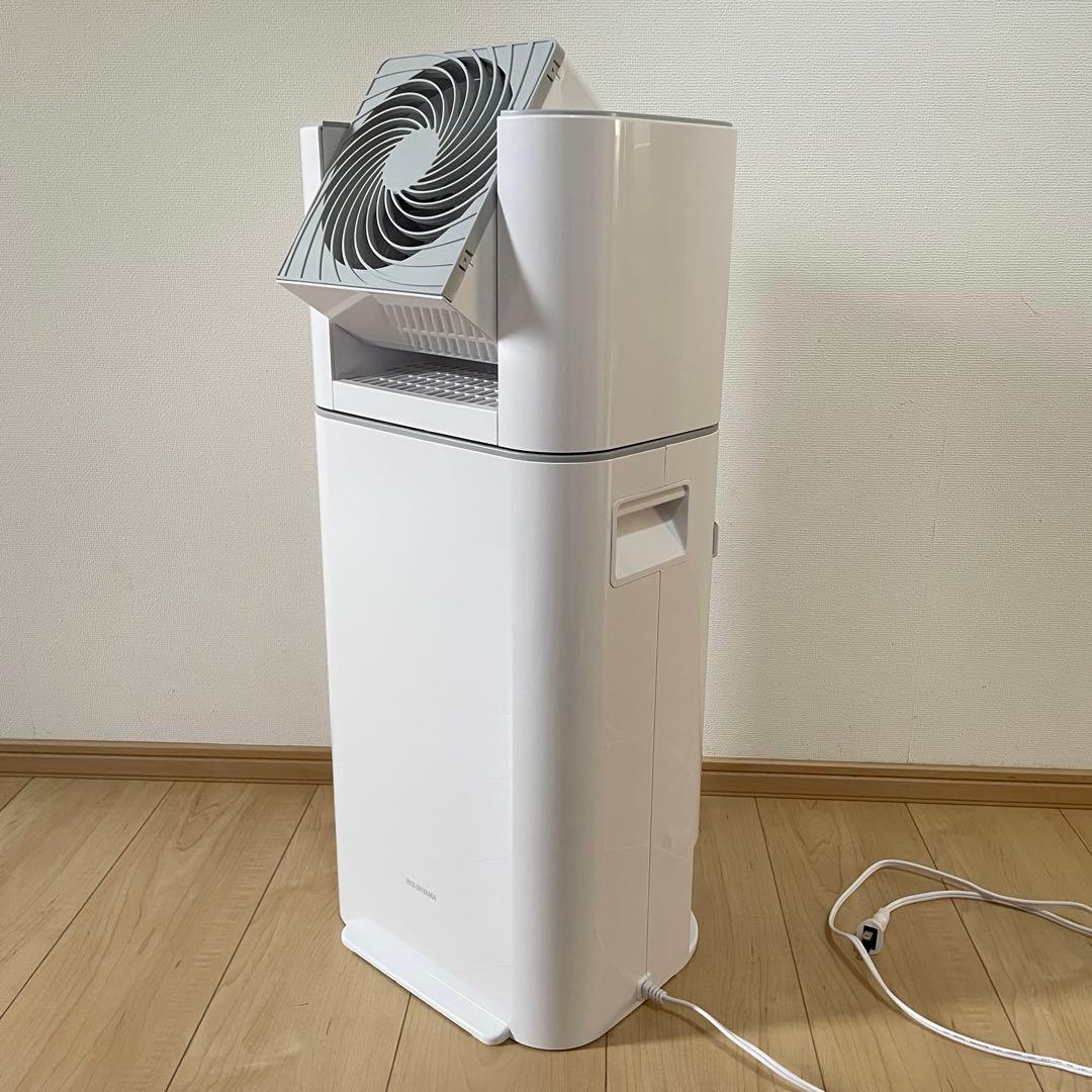 アイリスオーヤマ 衣類乾燥除湿機　除湿機　サーキュレーター　2025年　ホワイト