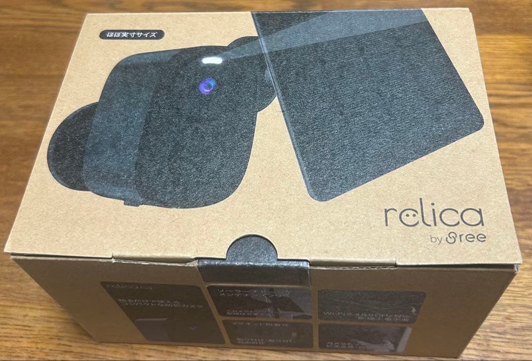 ［新品・未使用］防犯カメラ relica G3 ソーラー充電、wi-fi通信