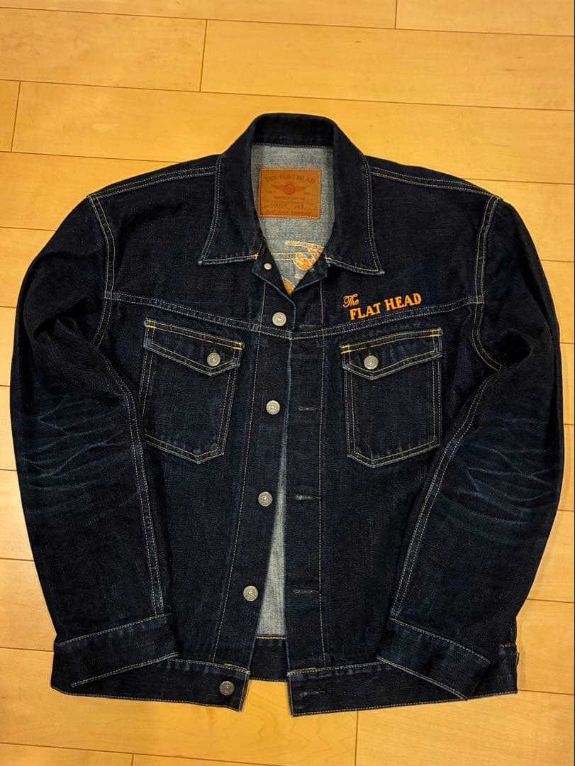 L*o様 フラットヘッド☆デニムジャケット☆42サイズ