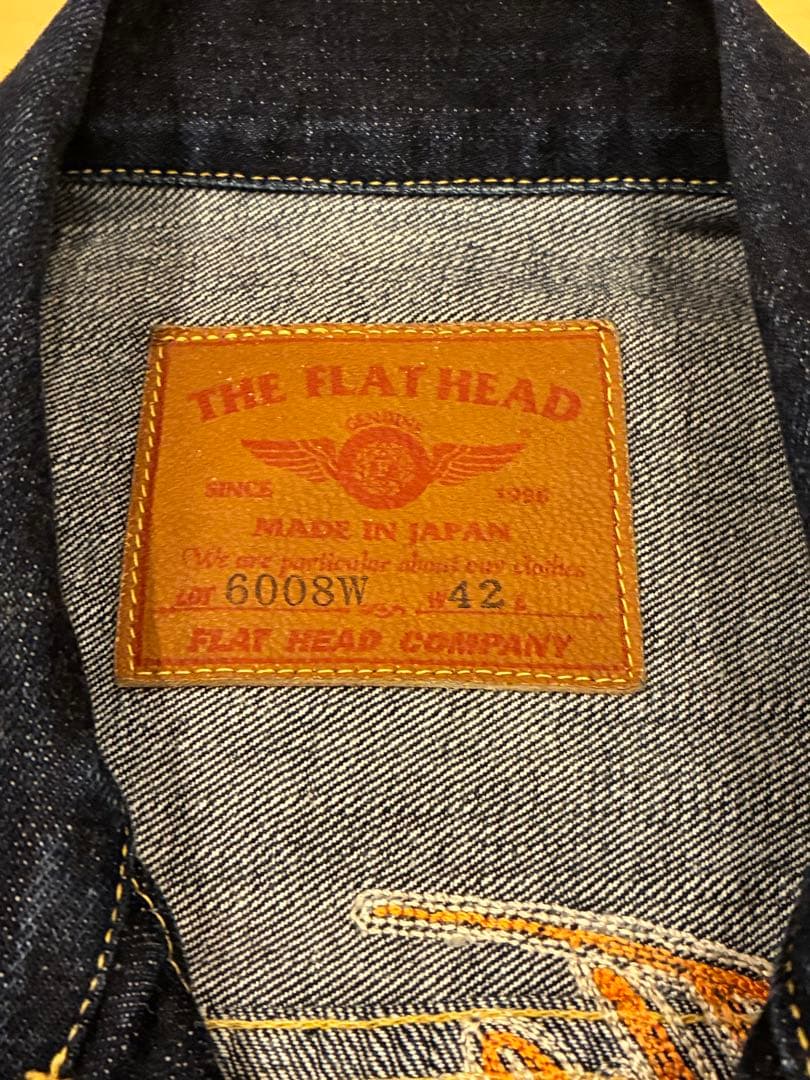 L*o様 フラットヘッド☆デニムジャケット☆42サイズ