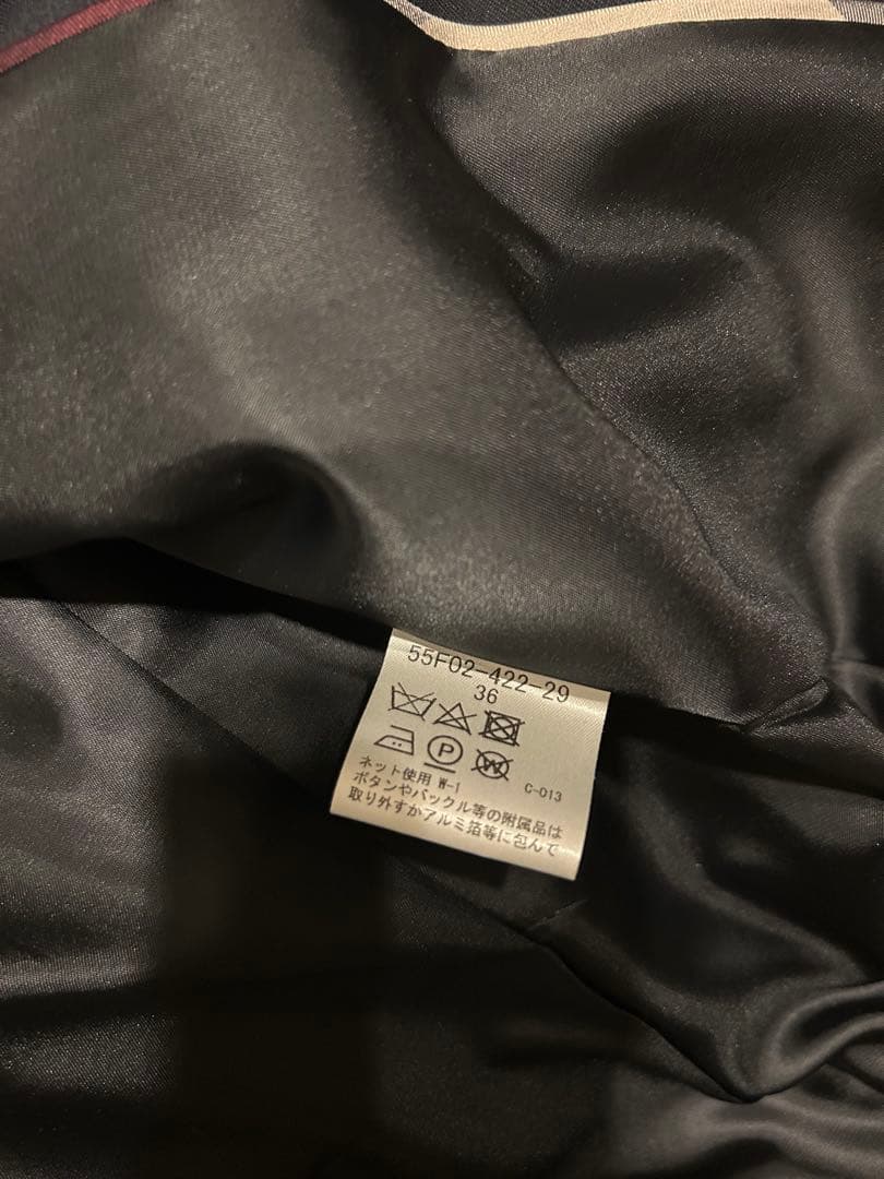 【新品】BLUELABEL CRESTBRIDGEネイビーブレザーダブル36