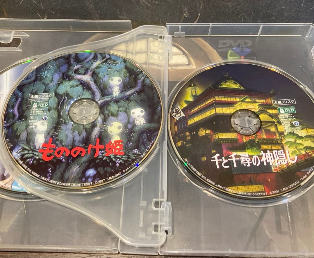 ジブリDVD本編ディスク１０枚(154)