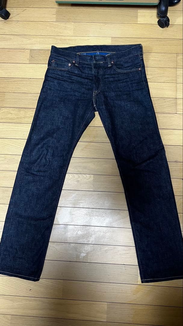 桃太郎ジーンズ 銅丹レーベル14.7oz 特濃セルビッチデニム W33