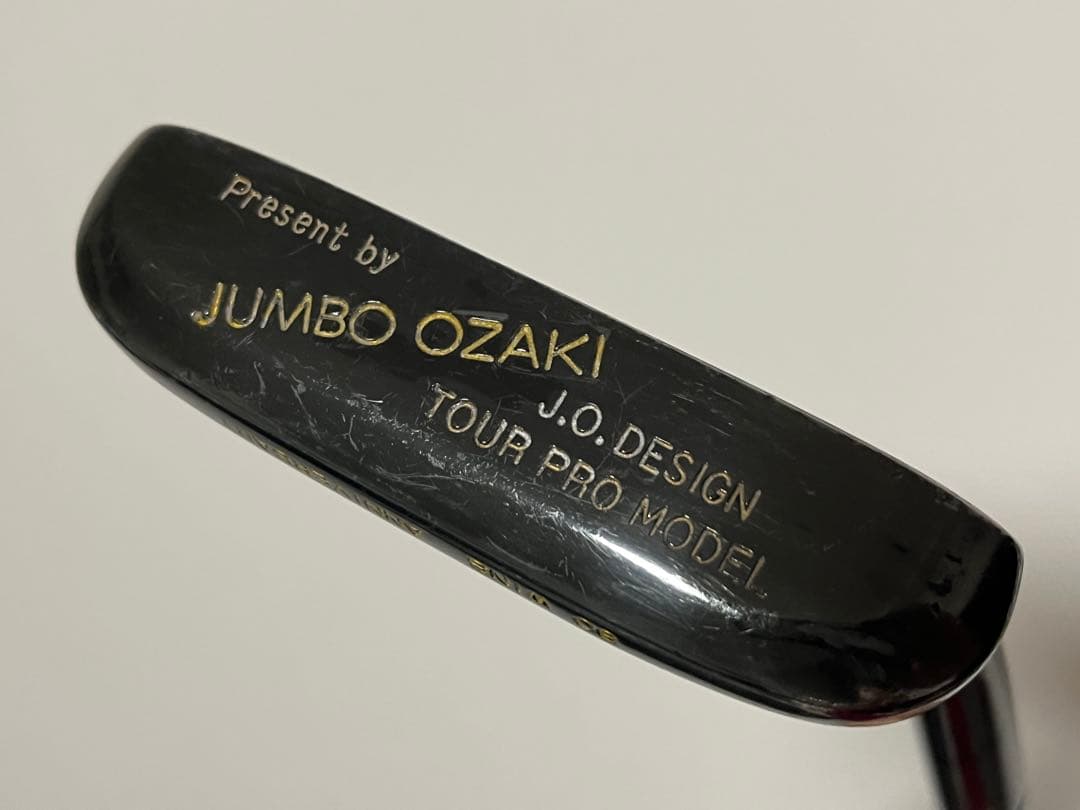 超レアジャンボファン必見！ジャンボ尾崎　80勝記念L字パター