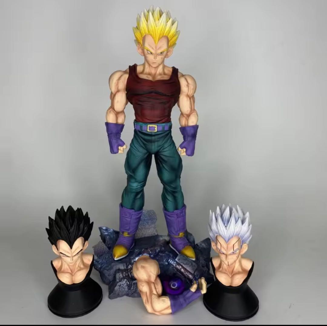 ドラゴンボール ベジータ交換用頭部3種付き
