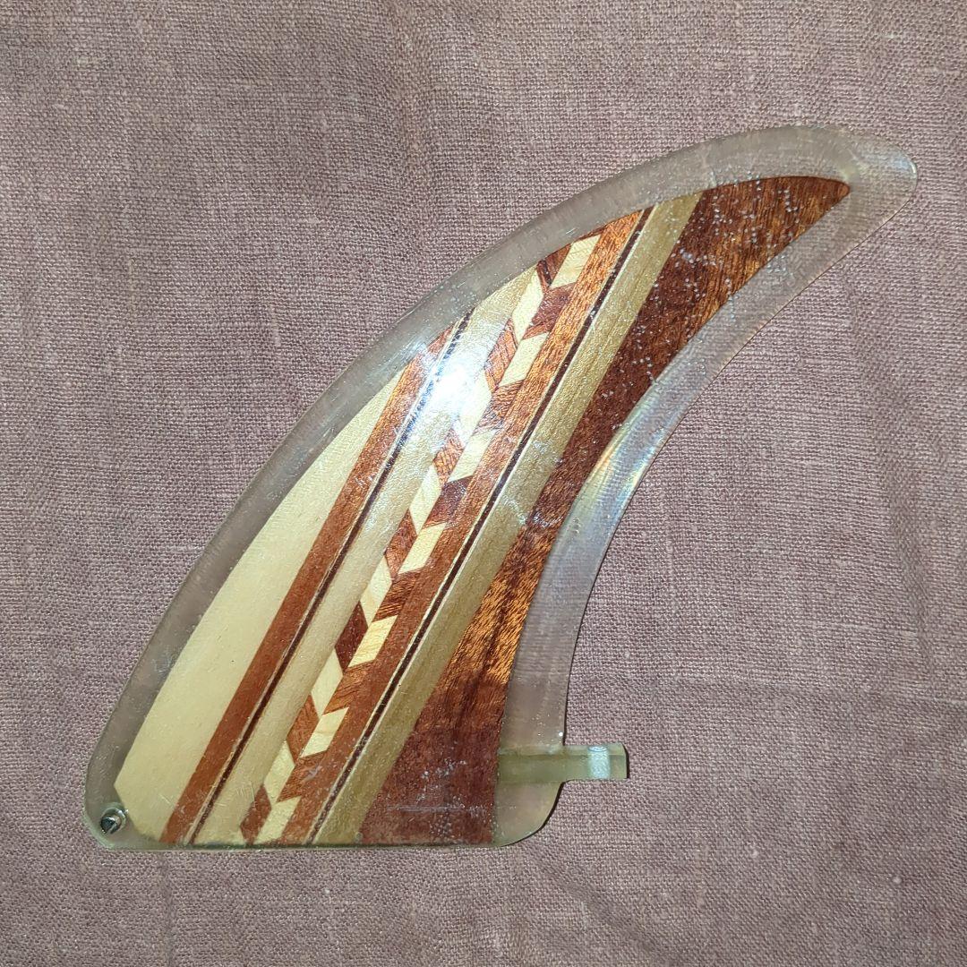 6インチ　ウッドフィン　センター　ボンザーフィン