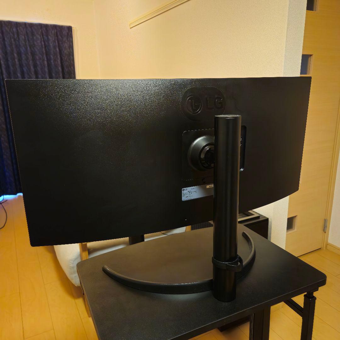 LG ウルトラワイドモニター34WR55QC-B