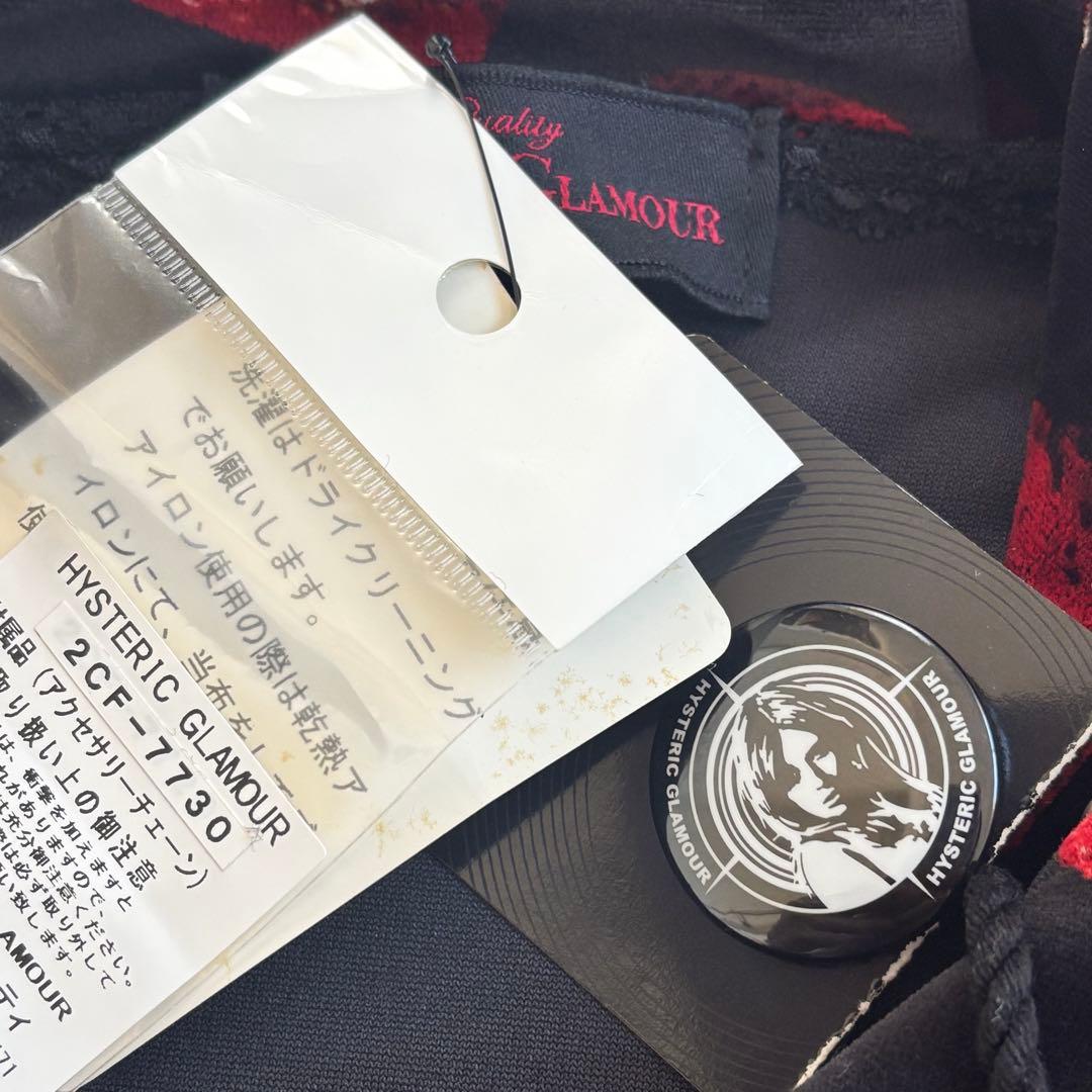 【新品未使用タグ付き】ヒステリックグラマー スカルベリー総柄 ベロアパーカー