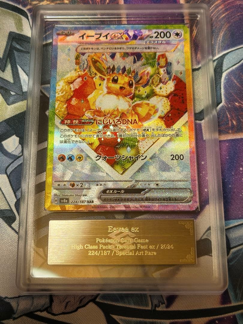 ARS10 イーブイex SAR テラスタルフェスex 224/187