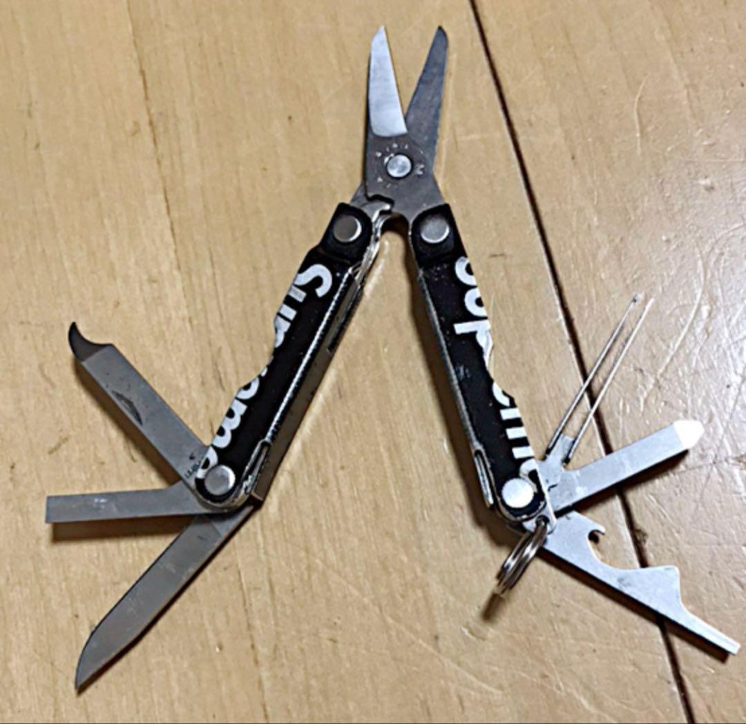 小物 Supreme 13AW Leatherman Micra black