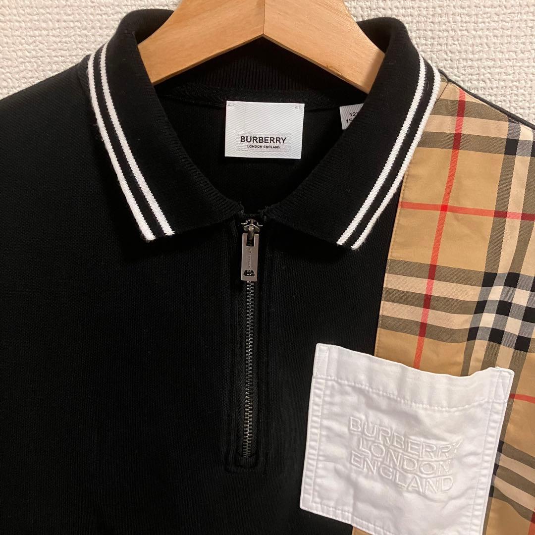 BURBERRY London Englandブラック ポロシャツ レディース