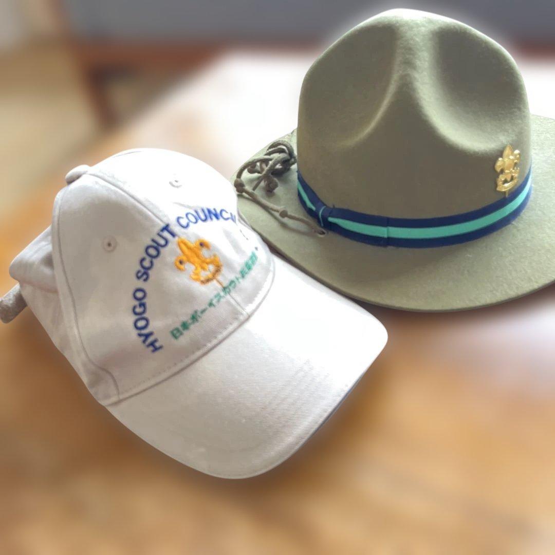 ボーイスカウト　制服　帽子　セット