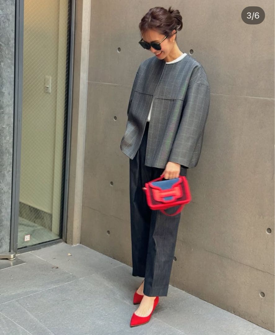 未使用級　アンプレガント　ショートコート　フリーサイズ 2024