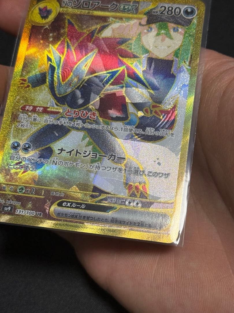 Nのゾロアークex UR エラーカード (SARホロフォイルエラー)