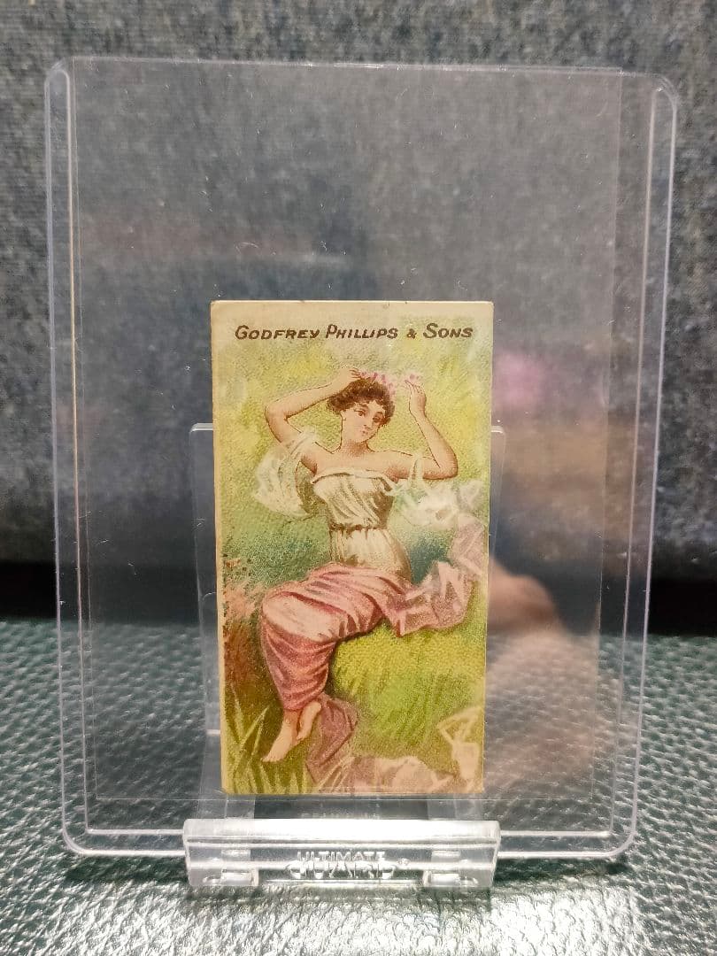 タバコカード（1896年頃）Nymph（妖精）シリーズ 英国製 1枚