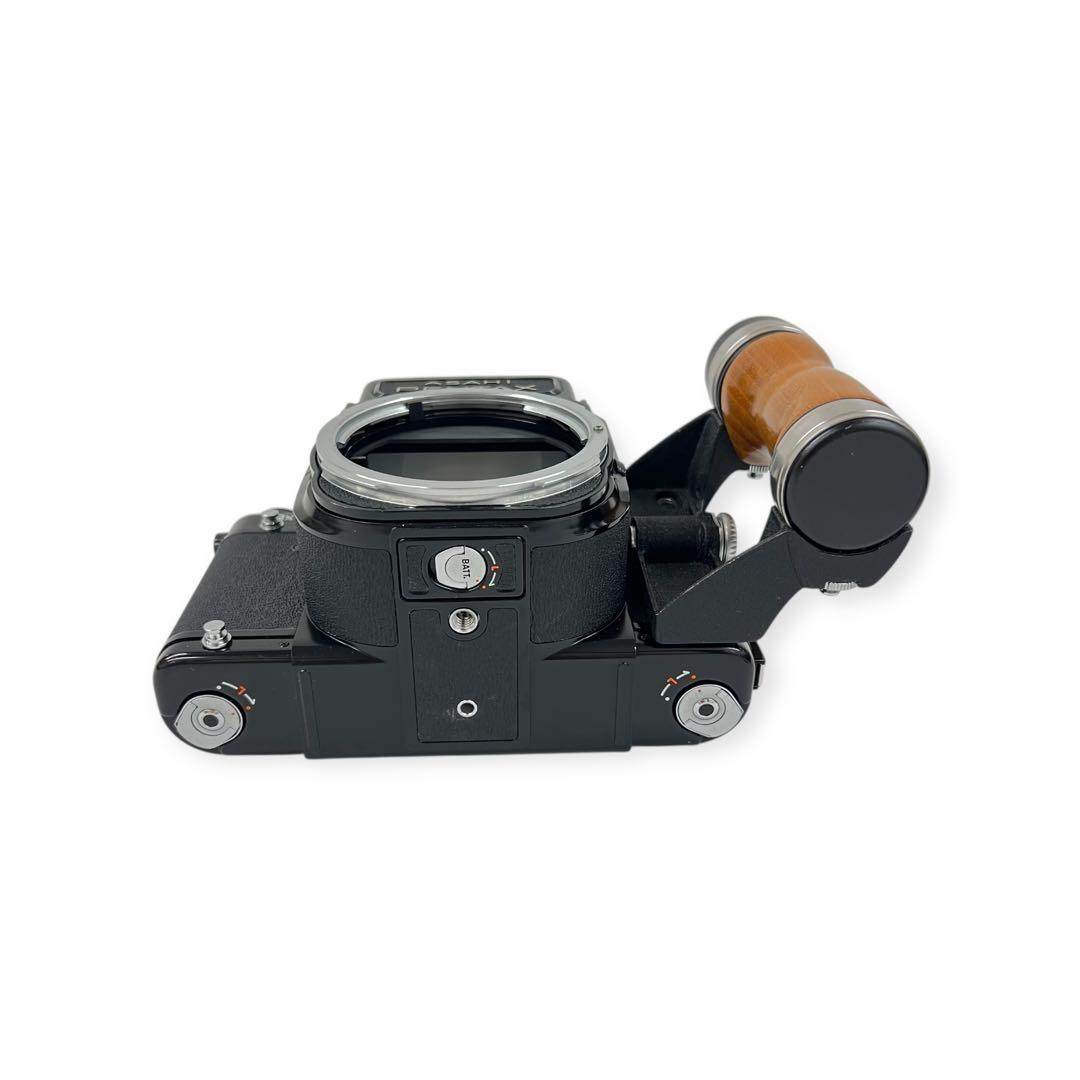PENTAXペンタックス 6×7 F2.4 105mm 中判カメラ 木製グリップ