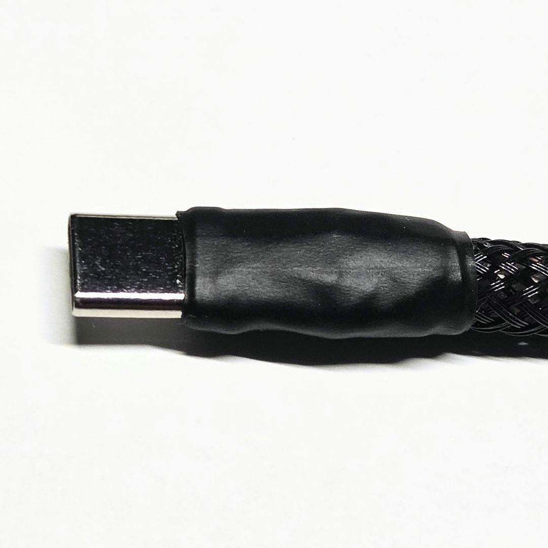 自作品 オーディオ用 USB Type-C OTGケーブル(12芯)