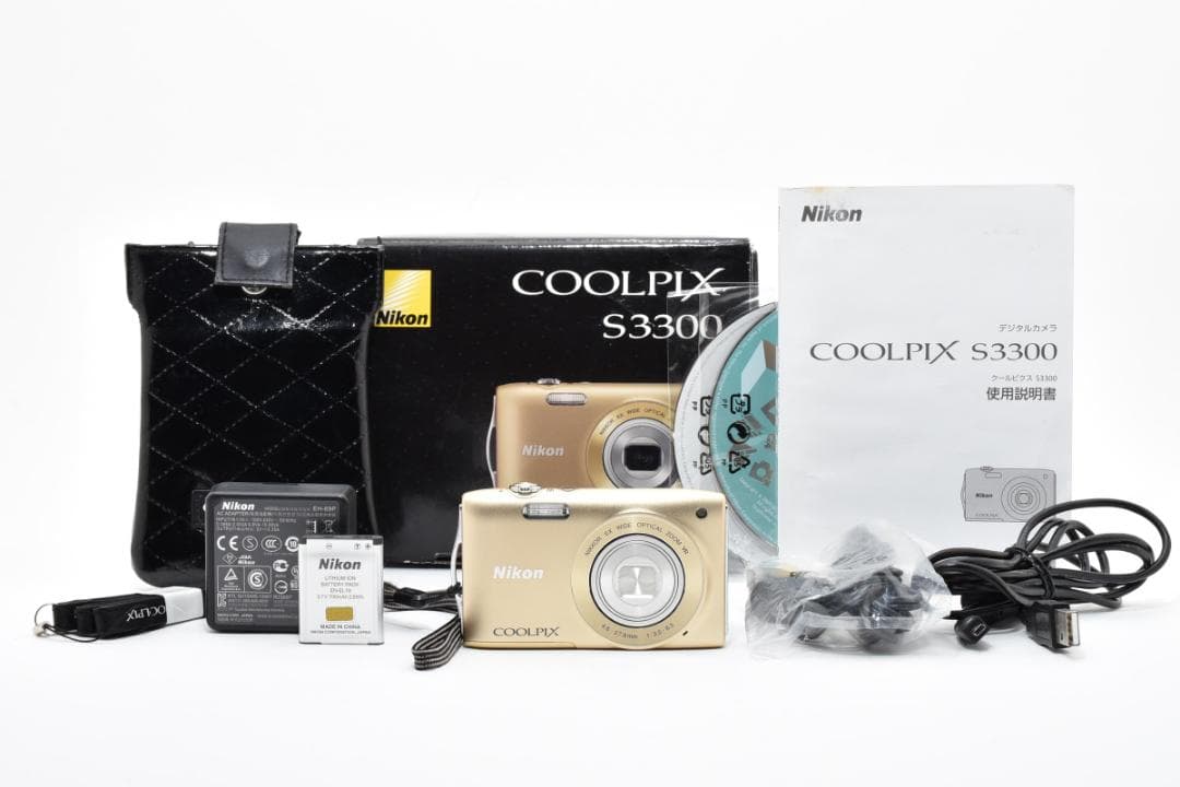 ★新品級★ニコン Nikon COOLPIX S3300 元箱付き #1566