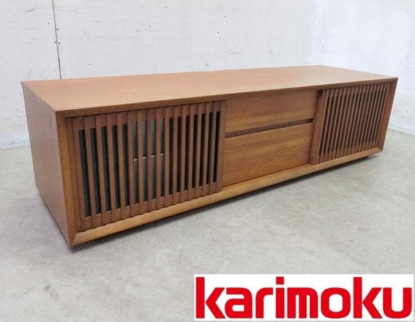 coocoocoo カリモク■ウォールナット材■テレビボードTVボード■