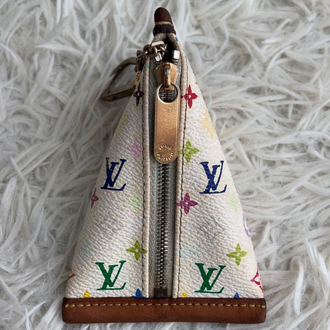 【超激レア 良品】ルイヴィトン　マルチカラー　ベルランゴ　ケース　白系