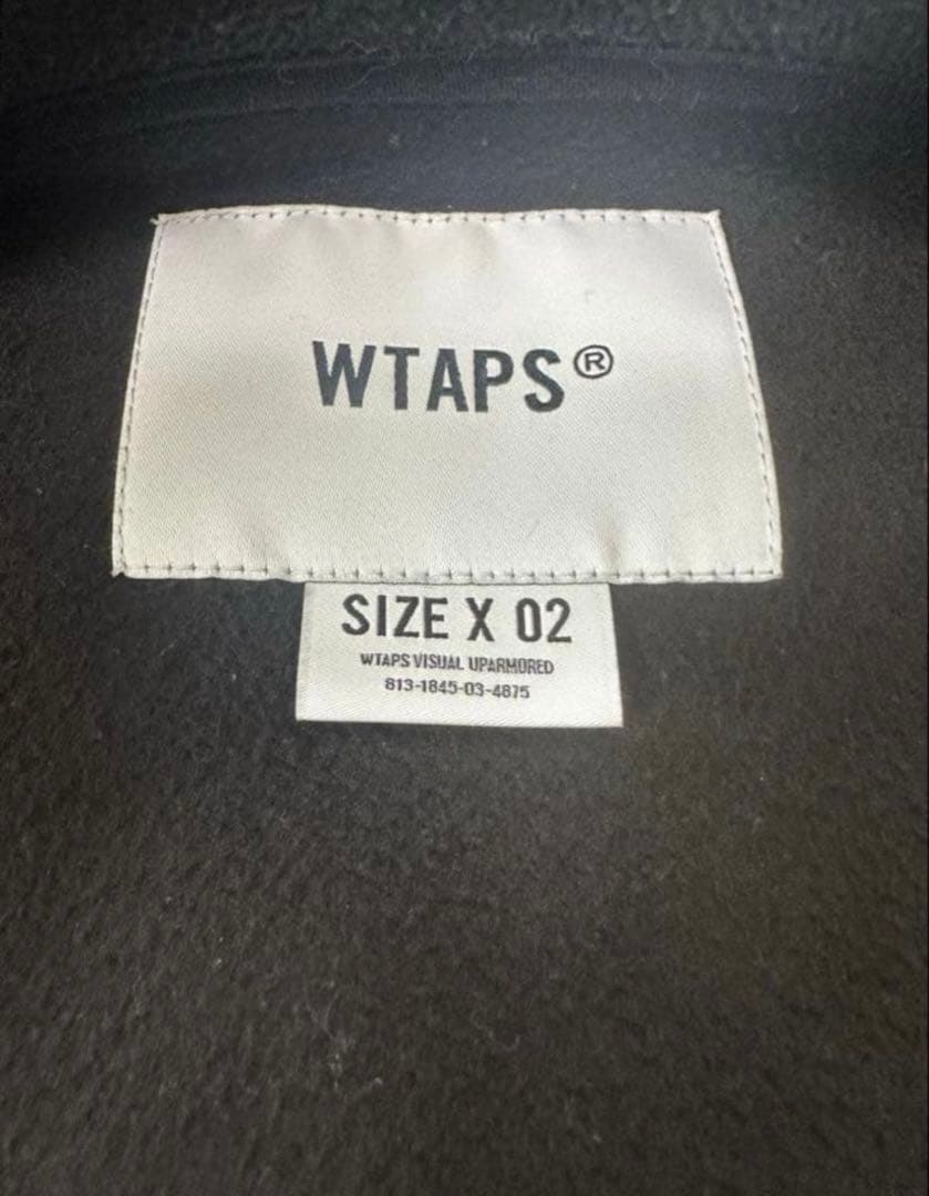 ダブルタップス　フリース　WTAPS 02 ブラック