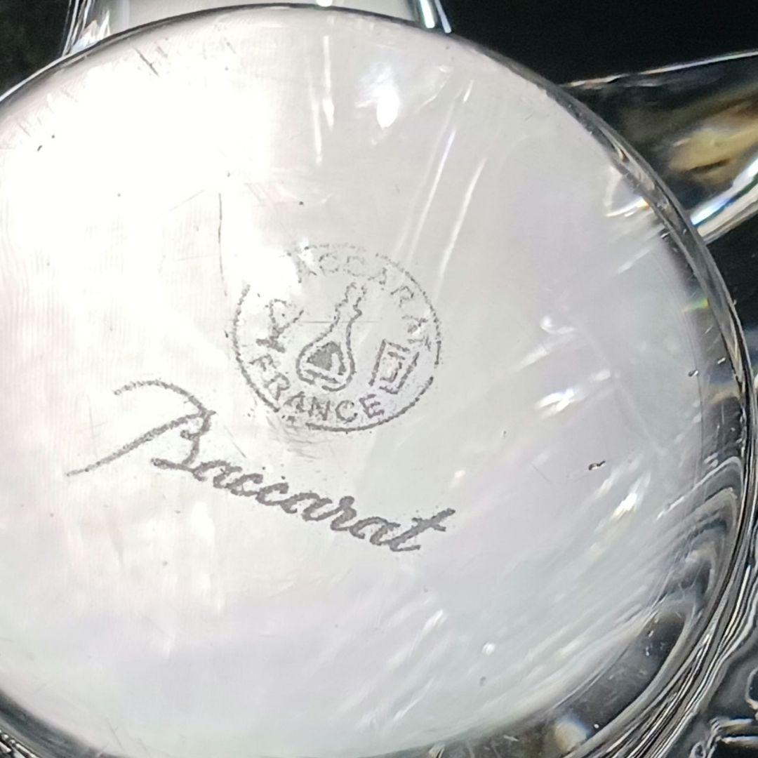 Y2799-2 バカラ クリスマスオーナメント ツリー 置物 高さ13.5㎝