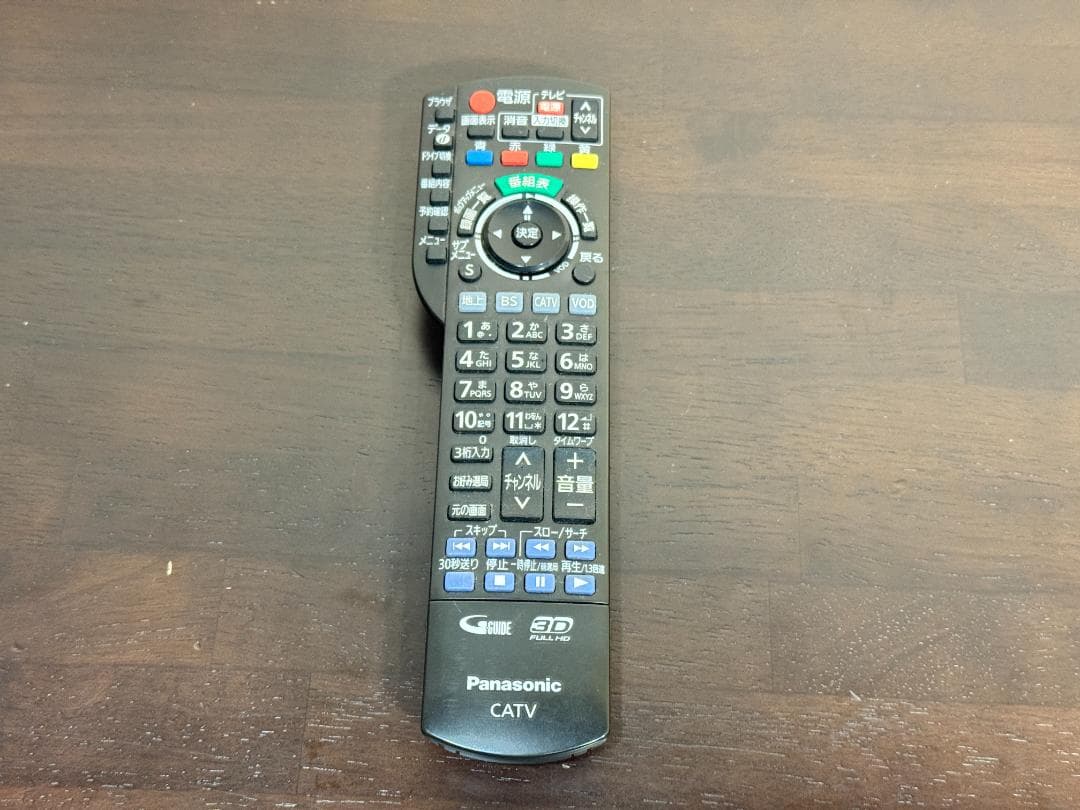 Panasonic CATV STB TZ-BDT920PWブルーレイレコーダー