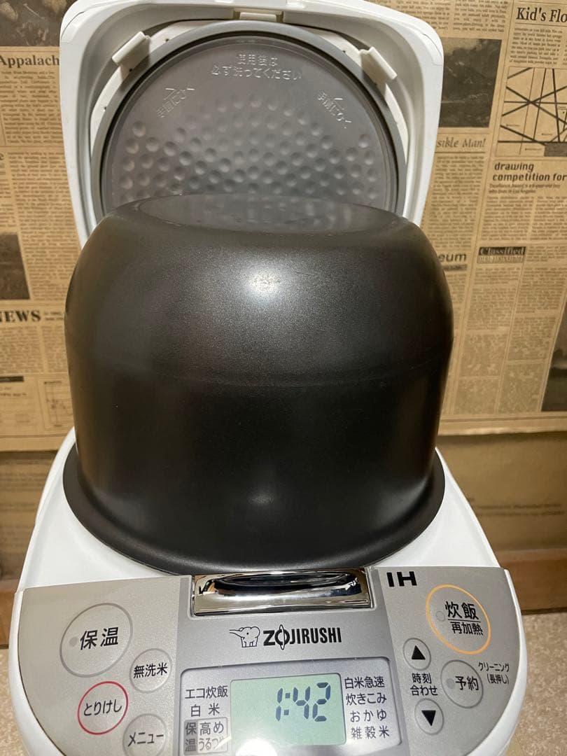 象印 NP-XB18 IH炊飯器 2022年製 炊飯ジャー炊き極め炊き 一升