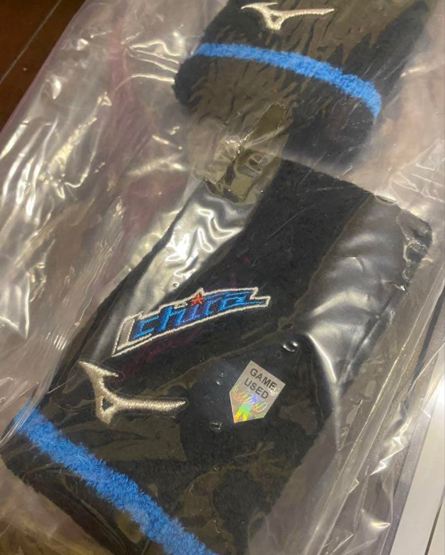 実使用 イチロー 2016年 リストバンド　GAME USED