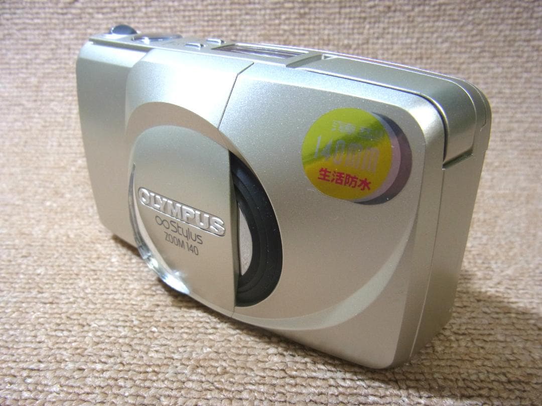 OLYMPUS STYLUS ZOOM 140 オリンパスフィルムカメラ動作OK