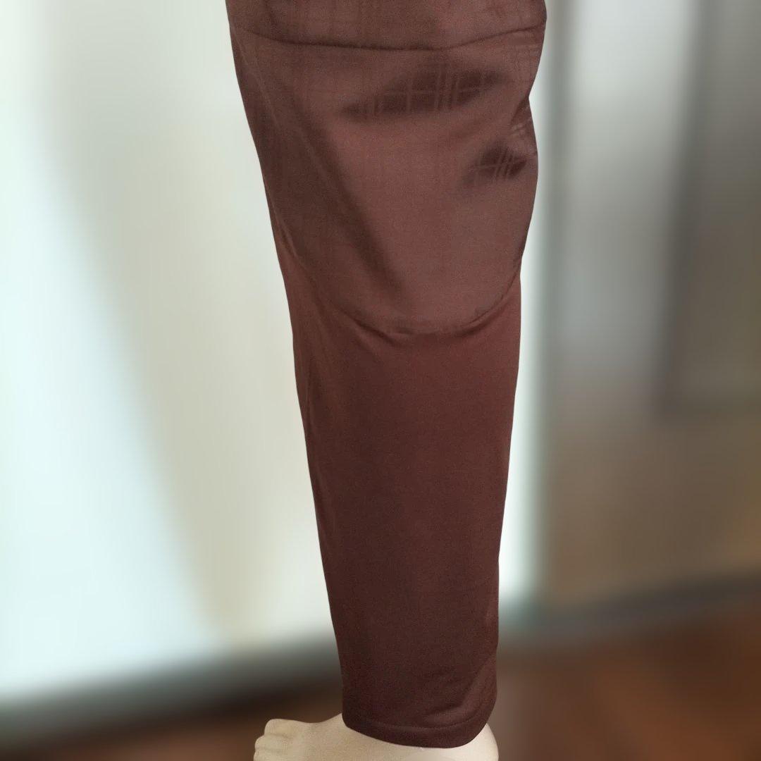 タグ付き未使用PEARLY GATES 吸光発熱素材 パンツ ブラウン