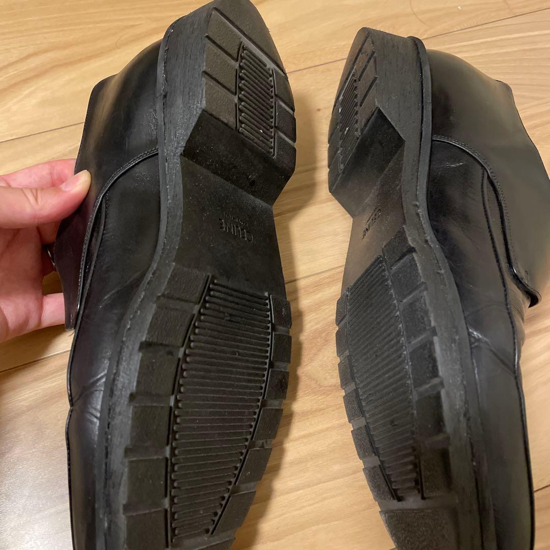 19AW Celine セリーヌ レザークリーパーズ 42 エディスリマン