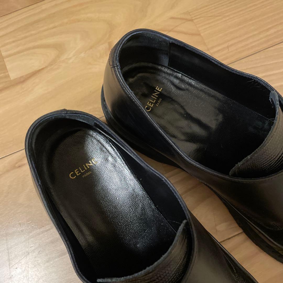 19AW Celine セリーヌ レザークリーパーズ 42 エディスリマン