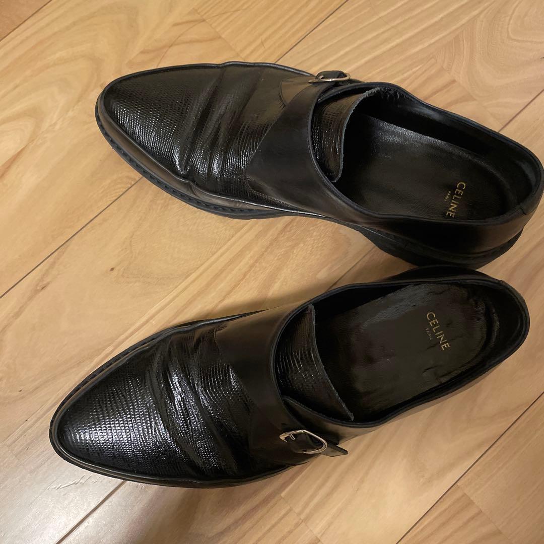 19AW Celine セリーヌ レザークリーパーズ 42 エディスリマン