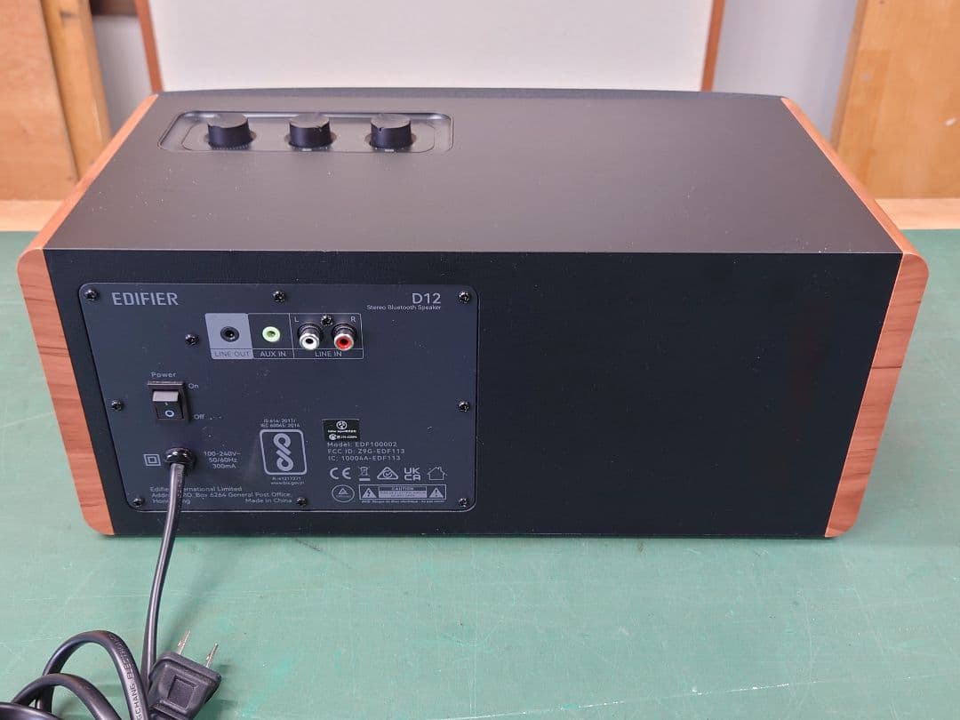 ☆Edifier D12 Bluetoothスピーカー EDF100002