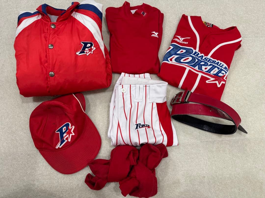 野球　ポルテ　porte　ユニフォーム　150　MIZUNO　セット
