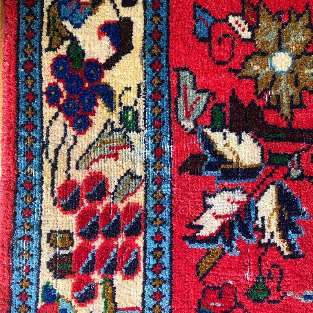 ★ naochin1102★ ヴィンテージラグ　トライバルラグ ランナー