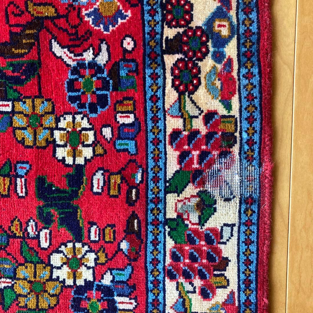 ★ naochin1102★ ヴィンテージラグ　トライバルラグ ランナー