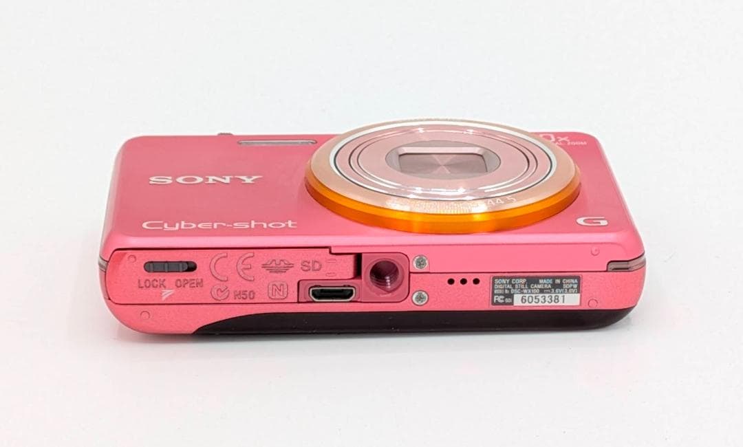 SONY Cyber-shot DSC-WX100 コンパクトカメラ ピンク