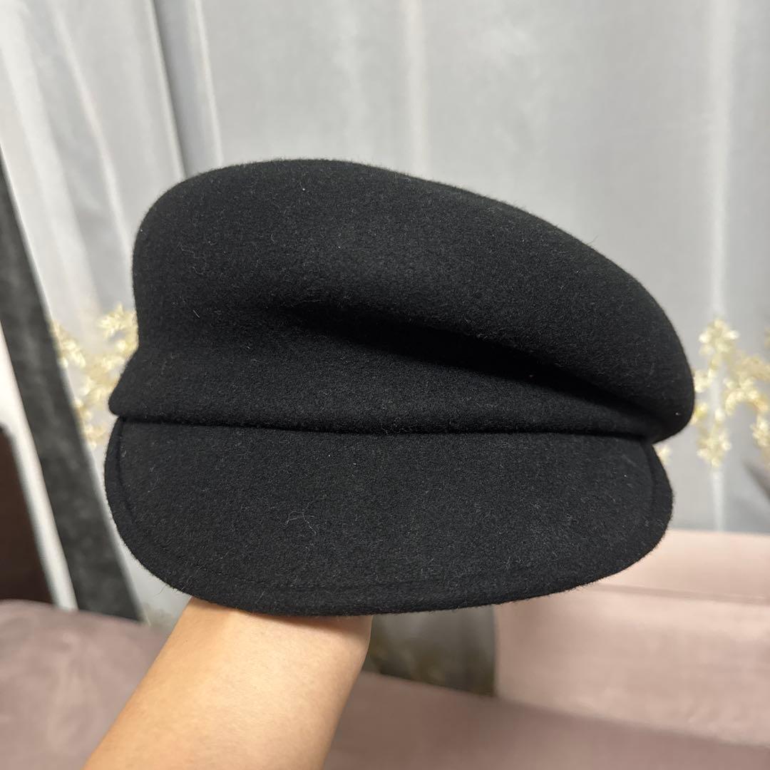 【CA4LA】ウールキャスケット帽