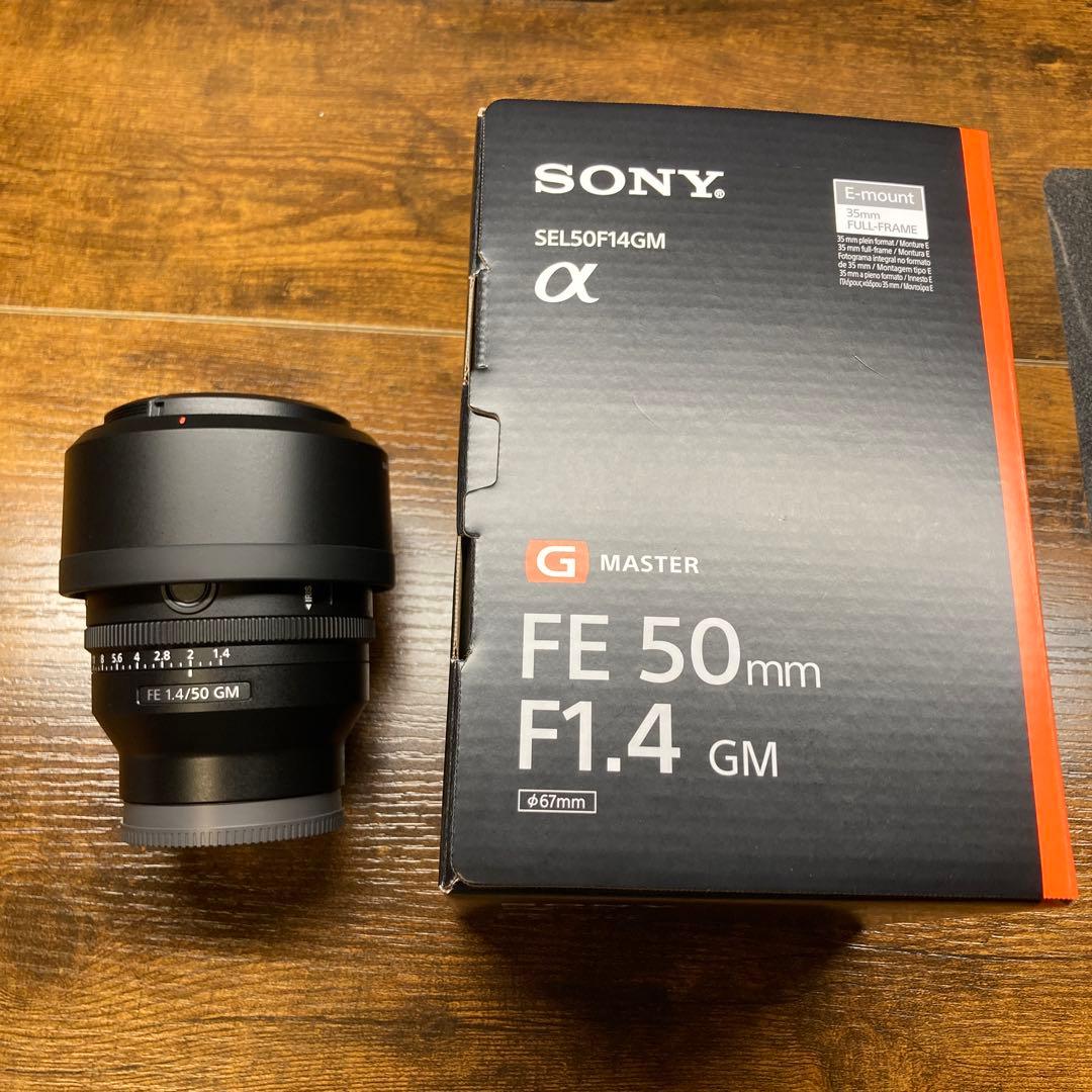 【ほぼ未使用】 SONY FE 50mm F1.4GM SEL50F14GM
