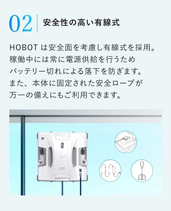 窓拭きロボット　HOBOT S7Pro LIXILオリジナルセット