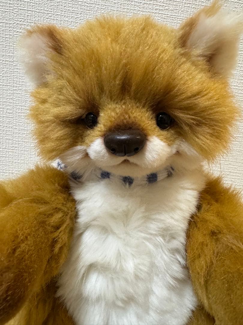 【最終価格】海外作家様作　アートドール　キツネとアヒル