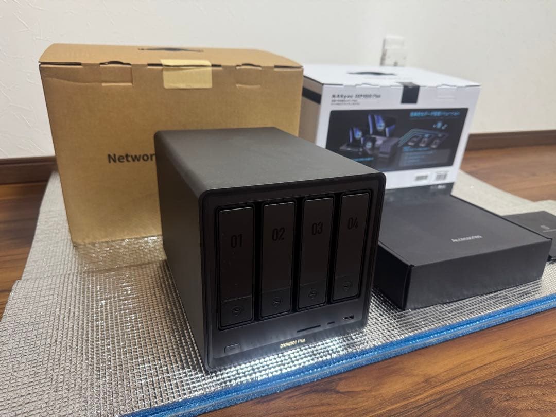 UGREEN NASync DXP4800 Plus 4ベイ NAS 新品未使用